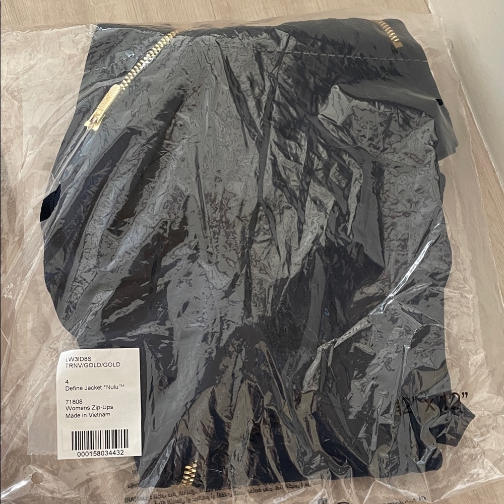 Lululemon Black Define Nulu Jacket